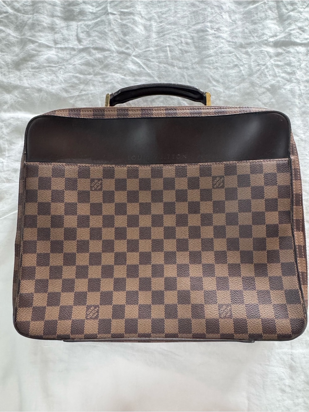 Louis Vuitton Damier Ebene Brown Laptop Briefcase